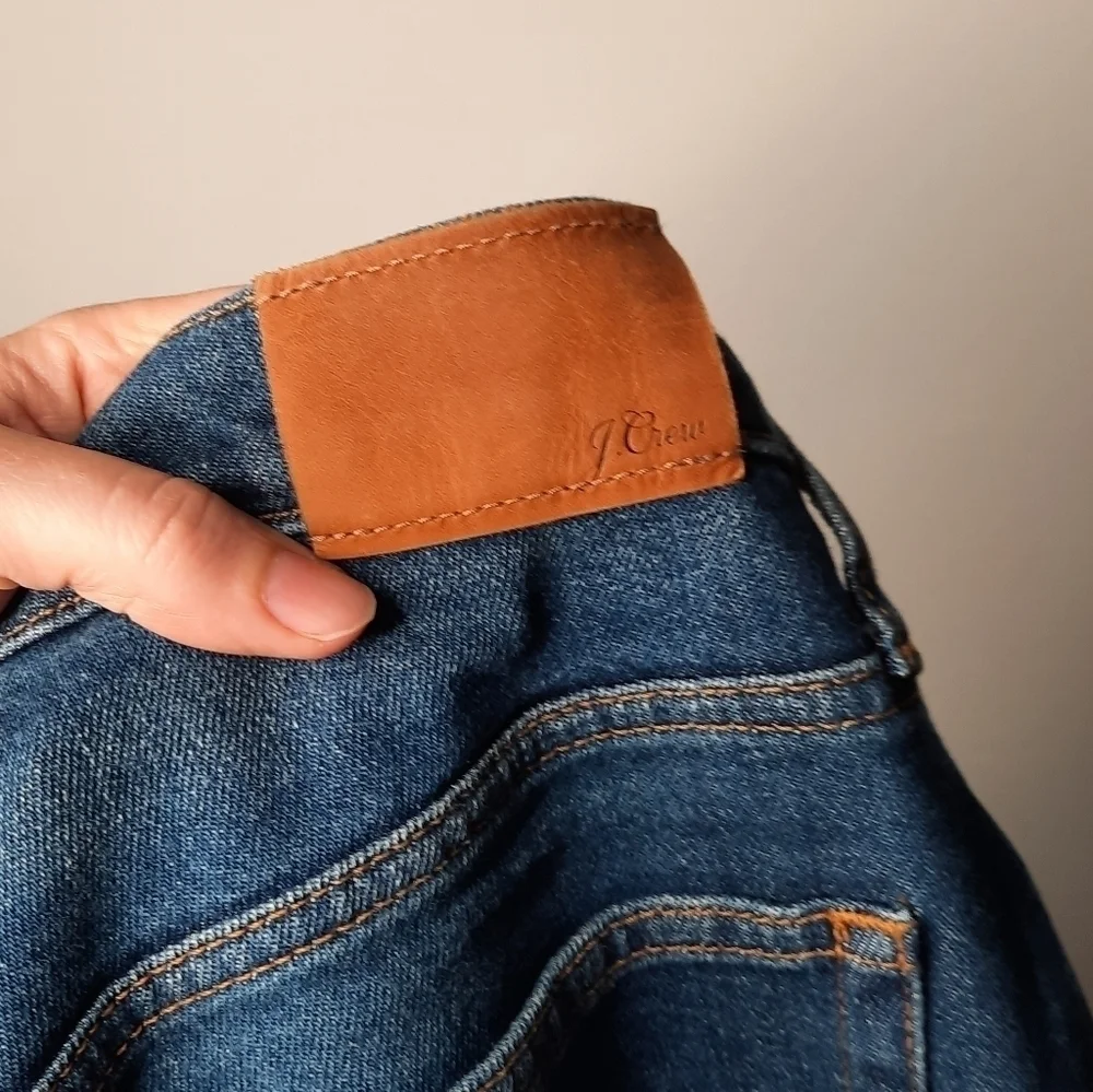 J. Crew Re-Imagined Lantern Wash Demi-Boot  Raw Hem Crop Jeans
